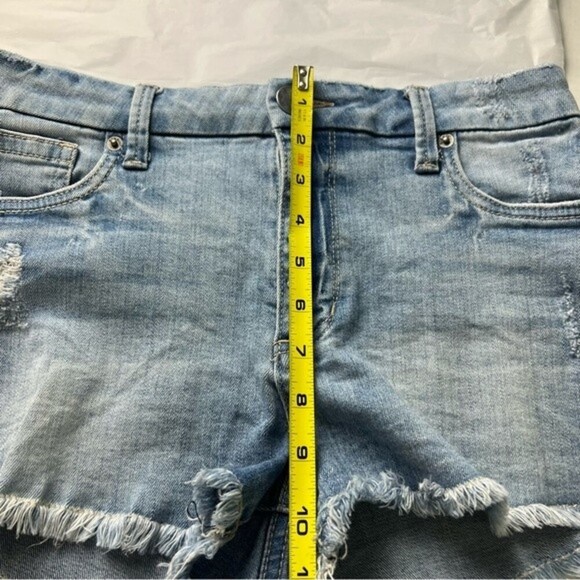 STS Blue‎ Distressed Denim Shorts Frayed Denim Jean Shorts Size 25 Thrashed - Picture 7 of 15